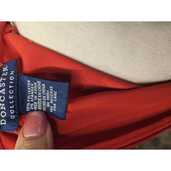 Elegant Doncaster Red Blouse - Size 6 - Picture 7 of 7